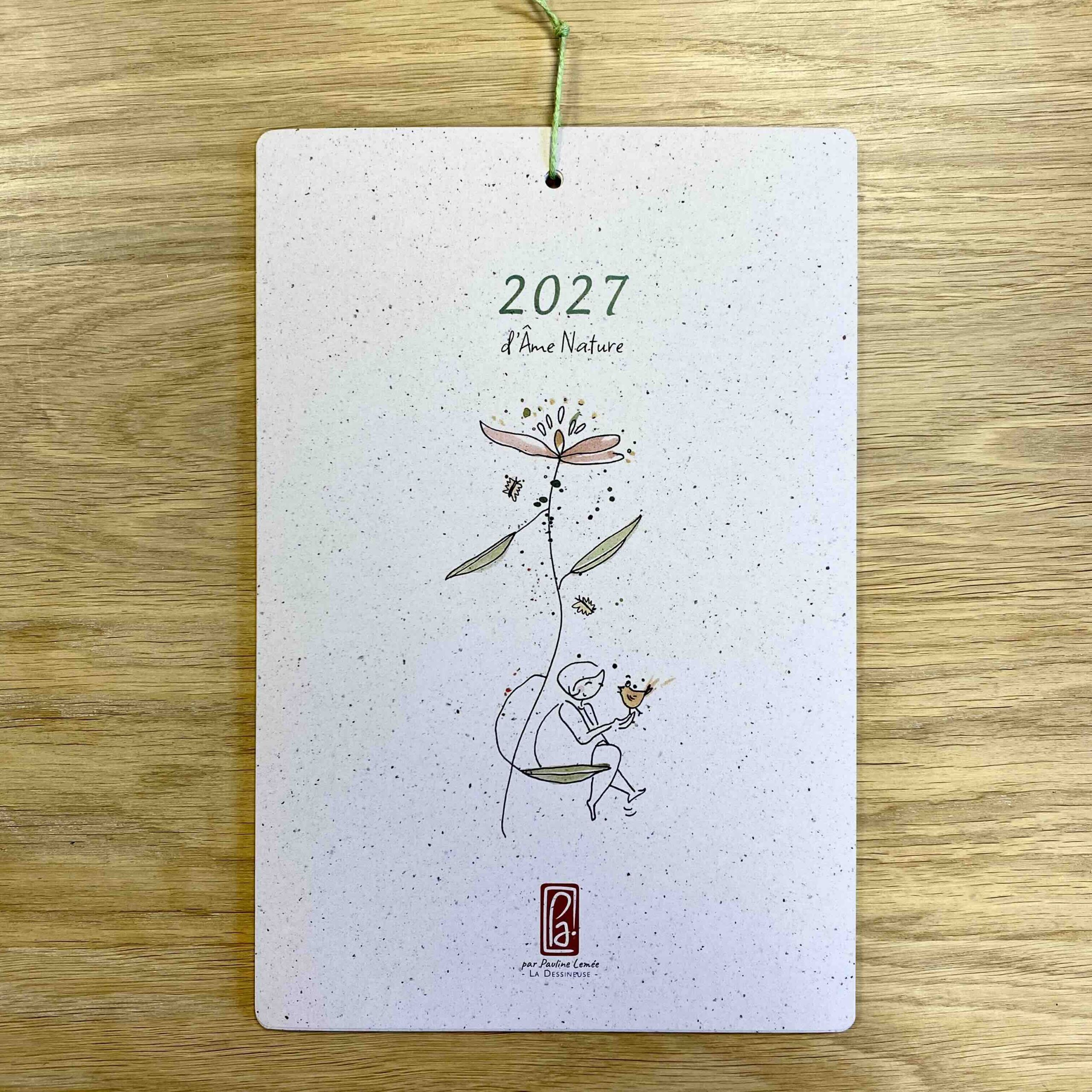 Calendrier 2027 "D'âme Nature"