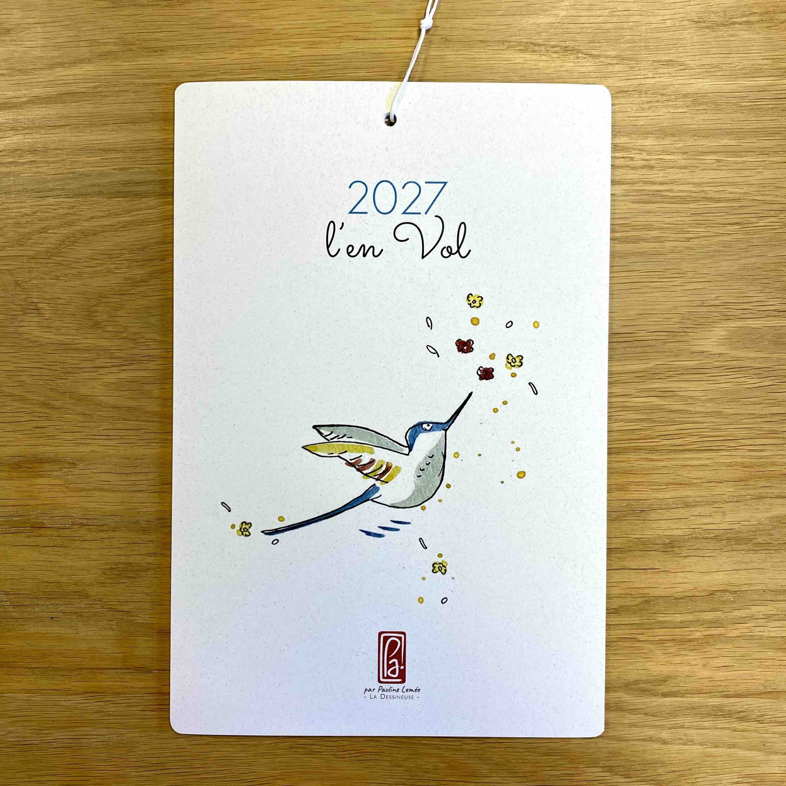 Calendrier 2027 "l'en Vol"